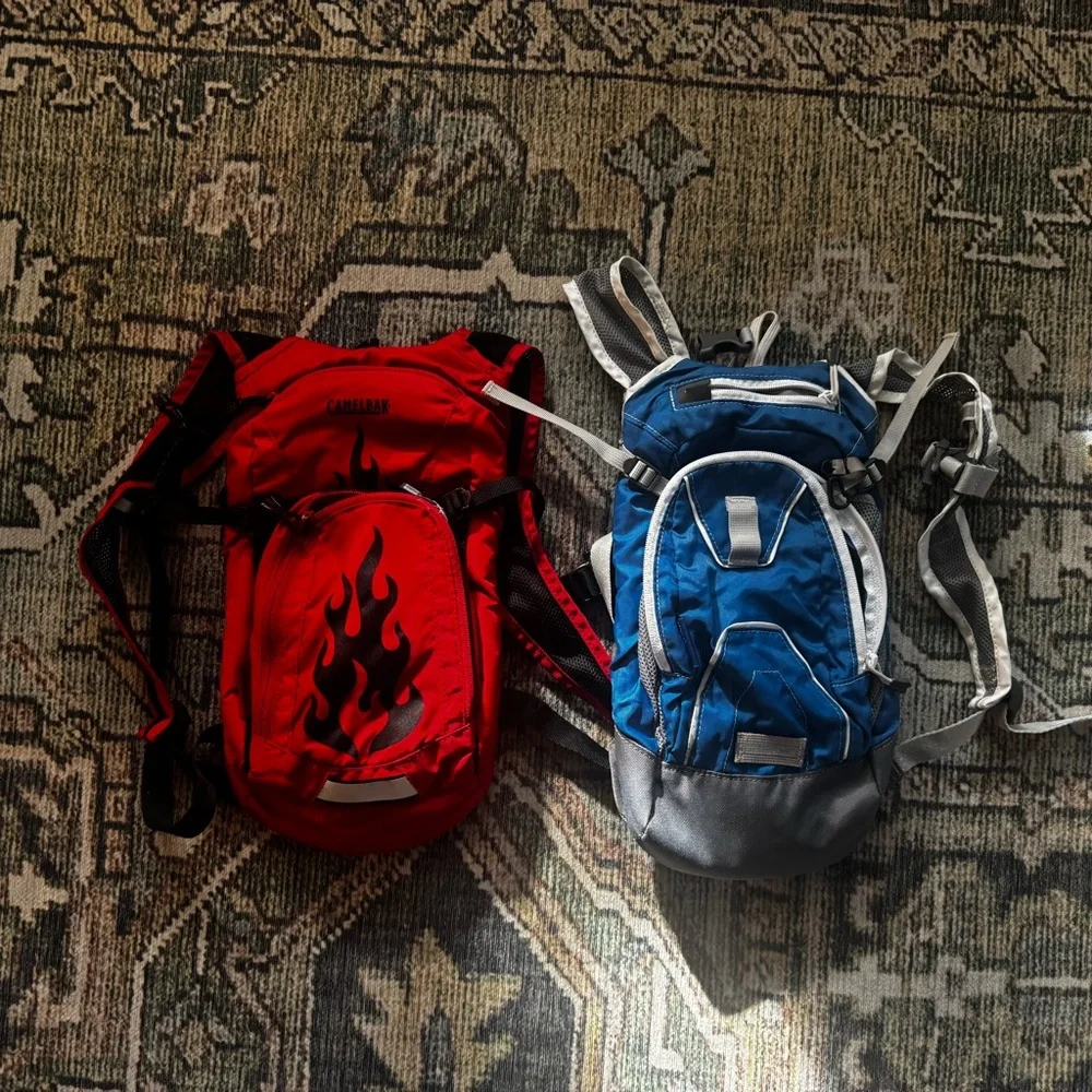 Bundle of 2 Camelbak Hydration Backpacks (need water bags) - Picture 1 of 4